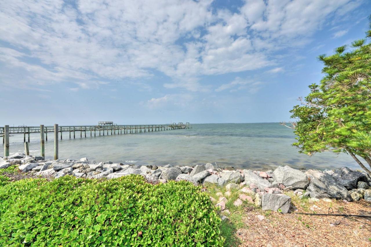 Waterfront Harkers Island Home Sunset View And Dock エクステリア 写真