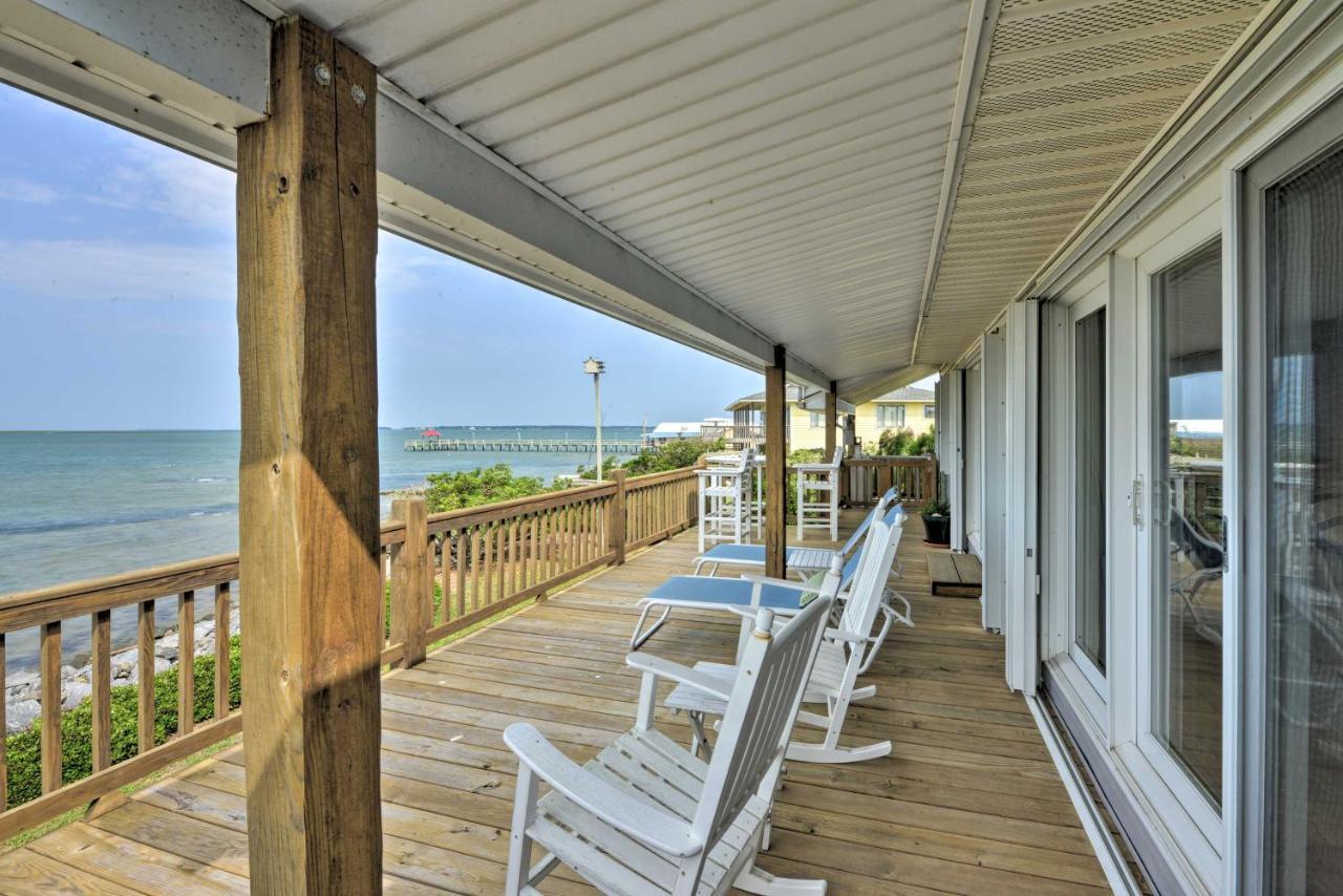 Waterfront Harkers Island Home Sunset View And Dock エクステリア 写真